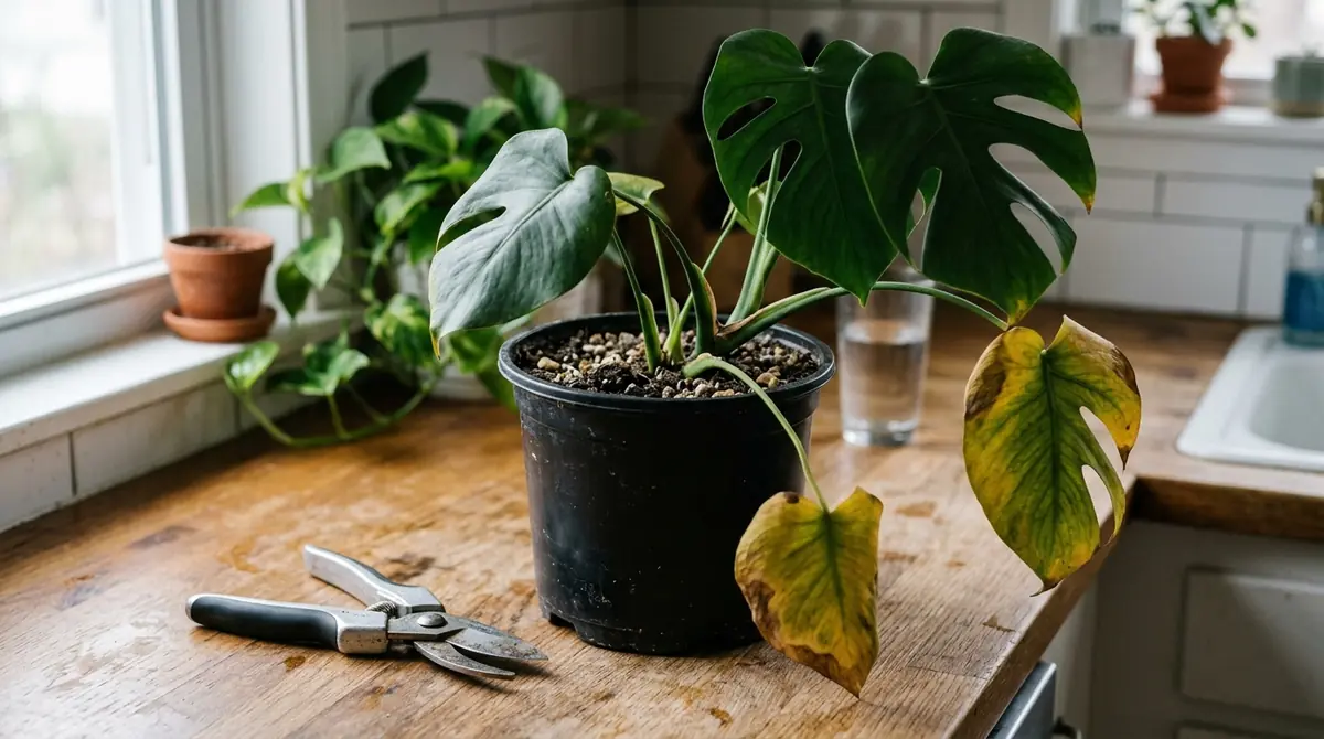 Why Is My Monstera Dying? 7 Fixes for Yellow Leaves, Root Rot & Drooping