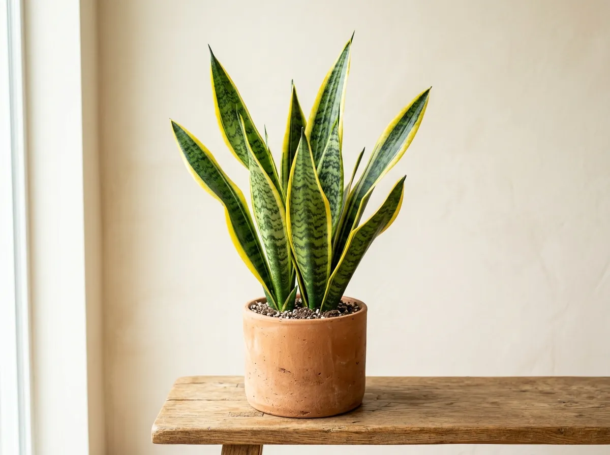 Low Light Champions - Snake Plant Laurentii