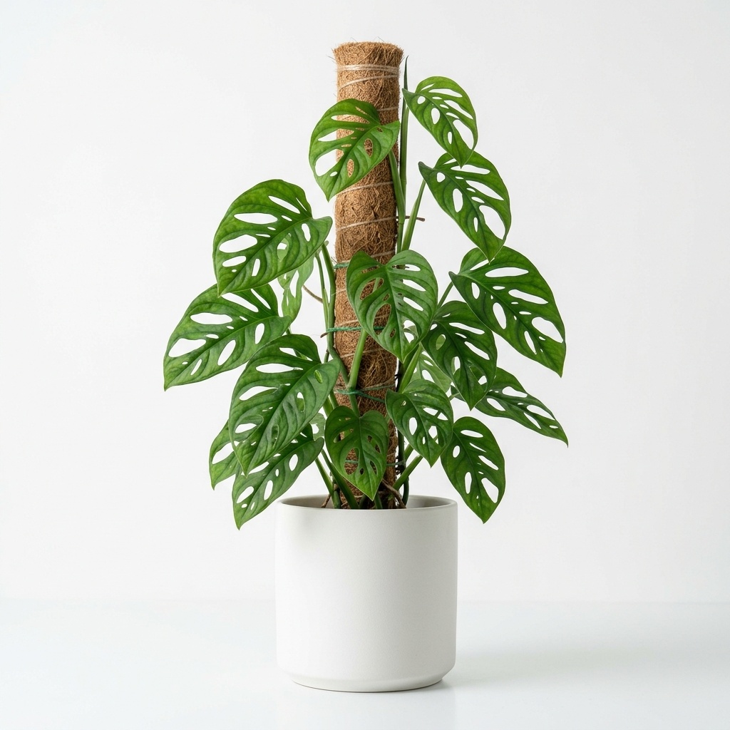 Monstera Adansonii (Swiss Cheese Vine) - Lush tropical climbing vine with dramatic fenestrated foliage.